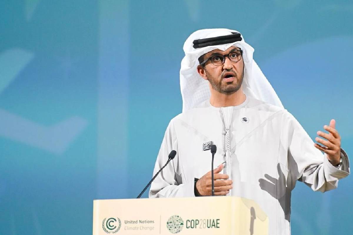 Ahmed Al Jaber, presidente della Cop28 di Dubai