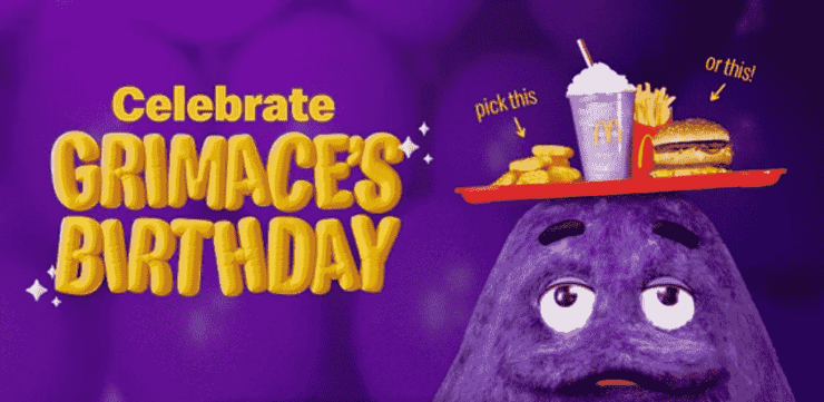 Grimace Shake