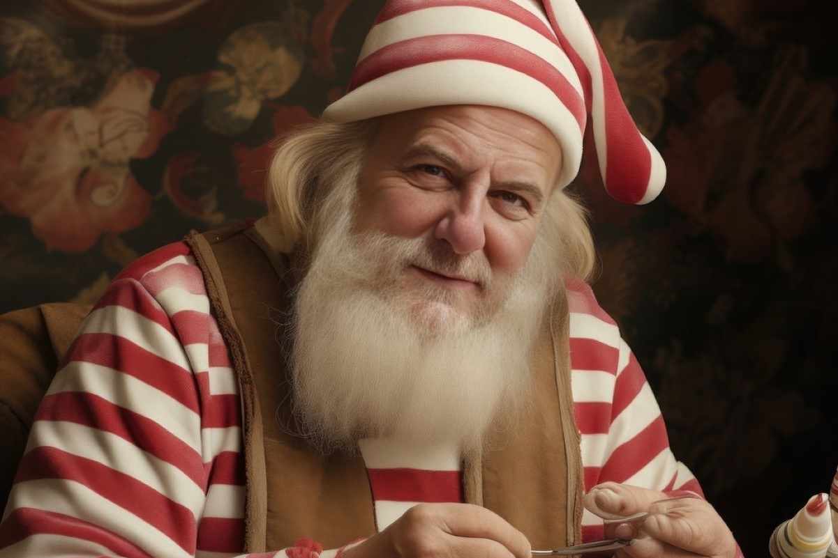 Gerry Scotti, Babbo Natale