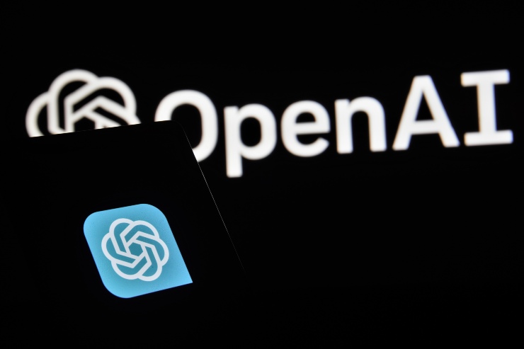 Logo e scritta di OpenAI