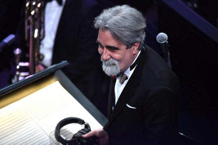 Il Maestro Beppe Vessicchio a Sanremo