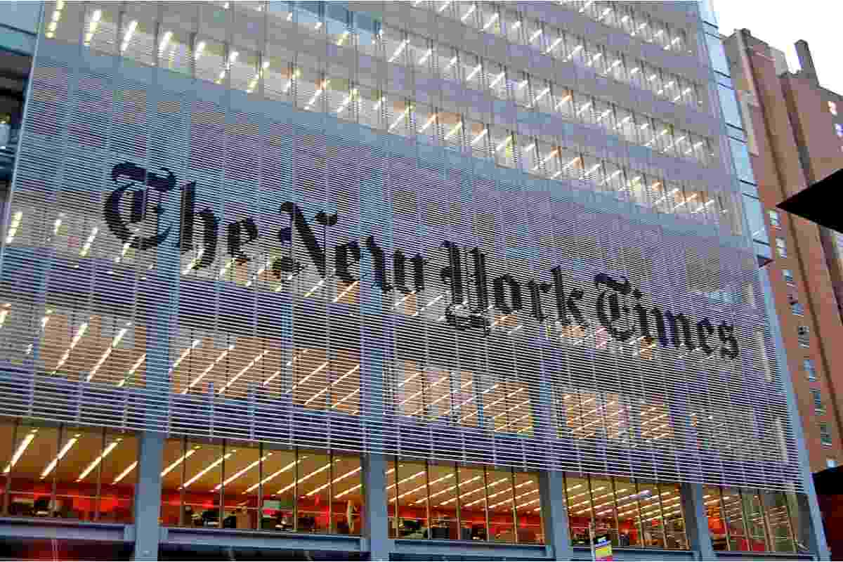 La sede del quotidiano New York Times