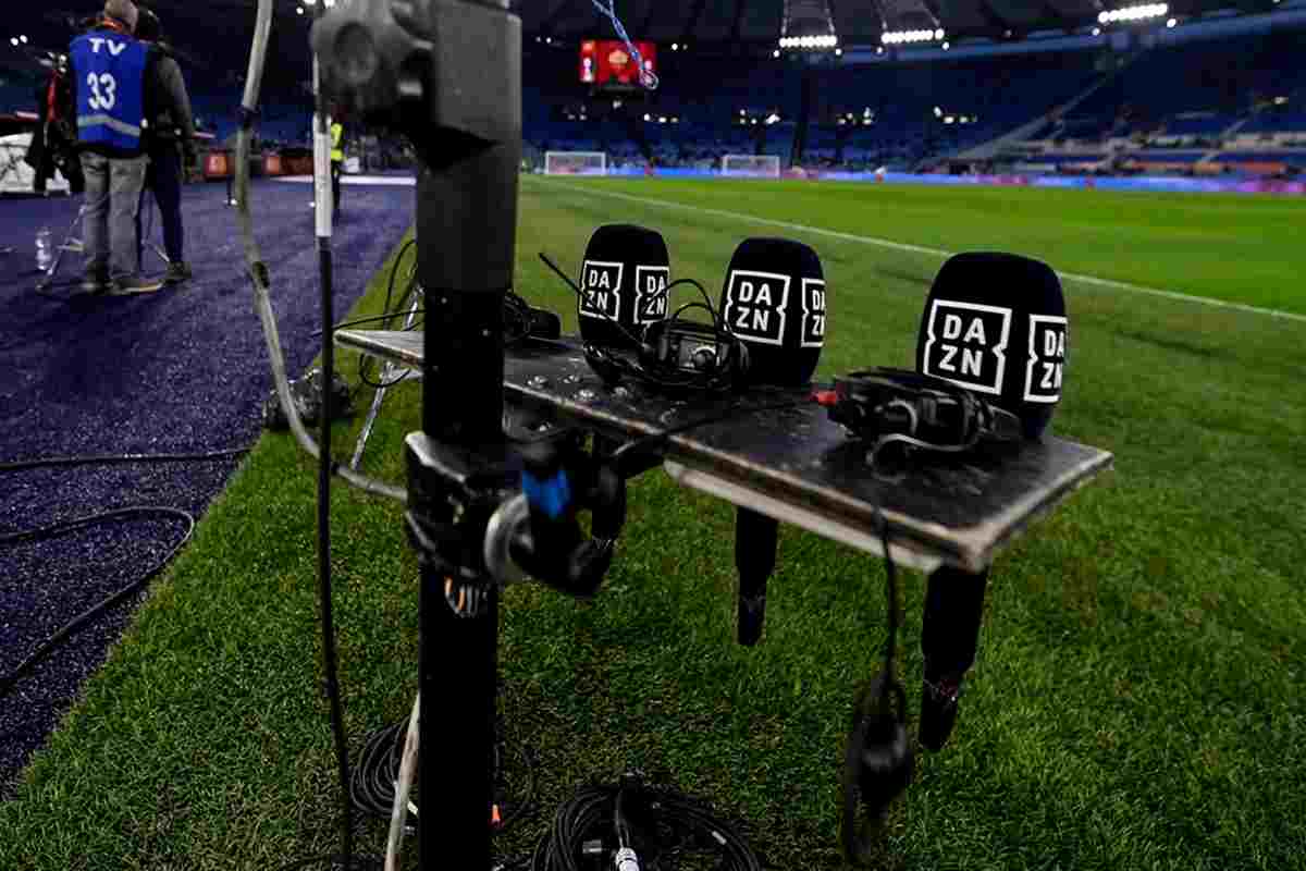 Dazn, microfoni